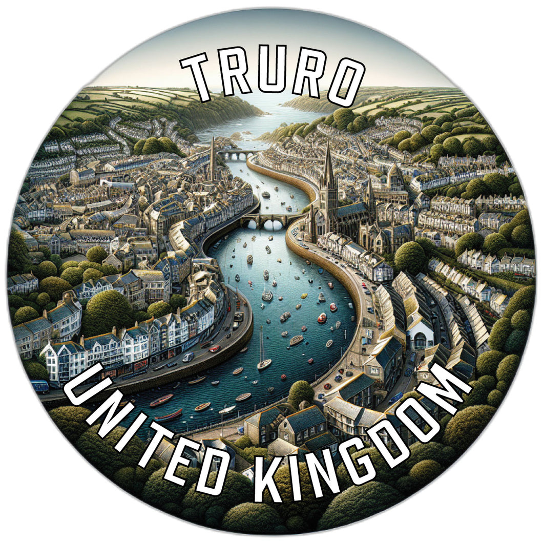 Truro United Kingdom Souvenir Vinyl Decal Sticker 2-Inch