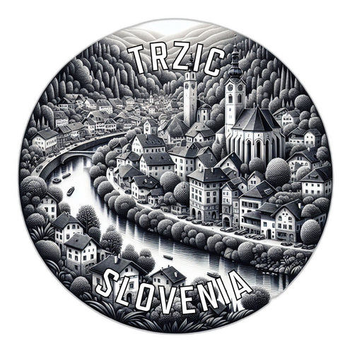 Trzic Slovenia Souvenir Vinyl Decal Sticker 2-Inch