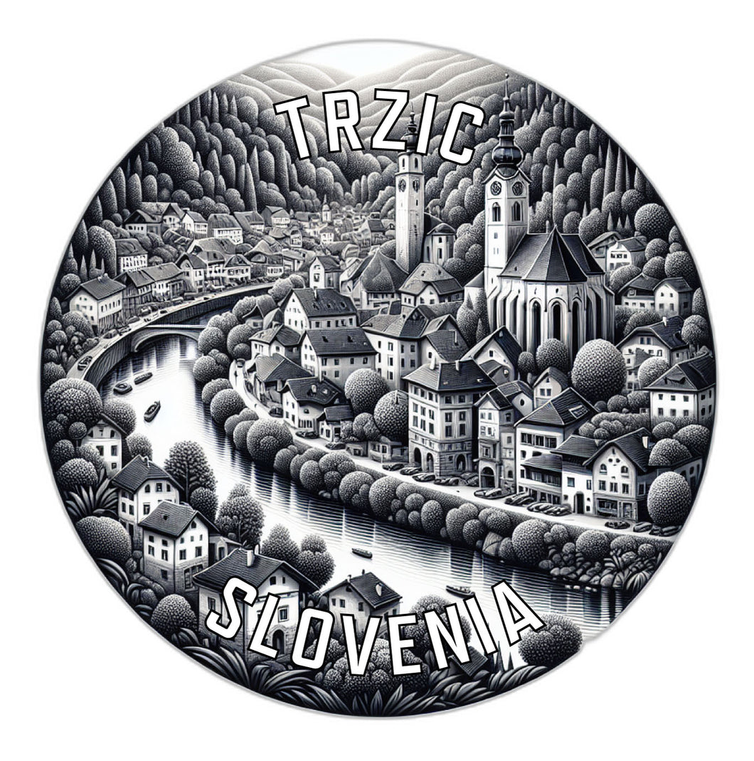 Trzic Slovenia Souvenir Vinyl Decal Sticker 2-Inch