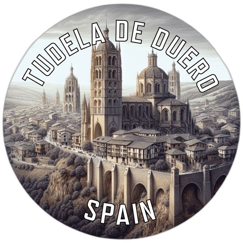Tudela de Duero Spain Souvenir Die Cut Flat Magnet 2-Inch