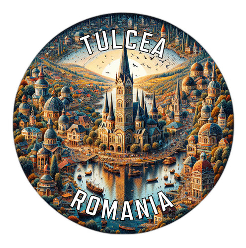 Tulcea Romania Souvenir Vinyl Decal Sticker 6-Inch