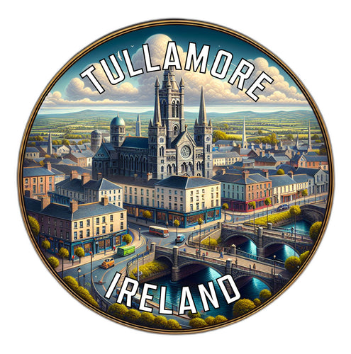 Tullamore Ireland Souvenir Vinyl Decal Sticker 2-Inch