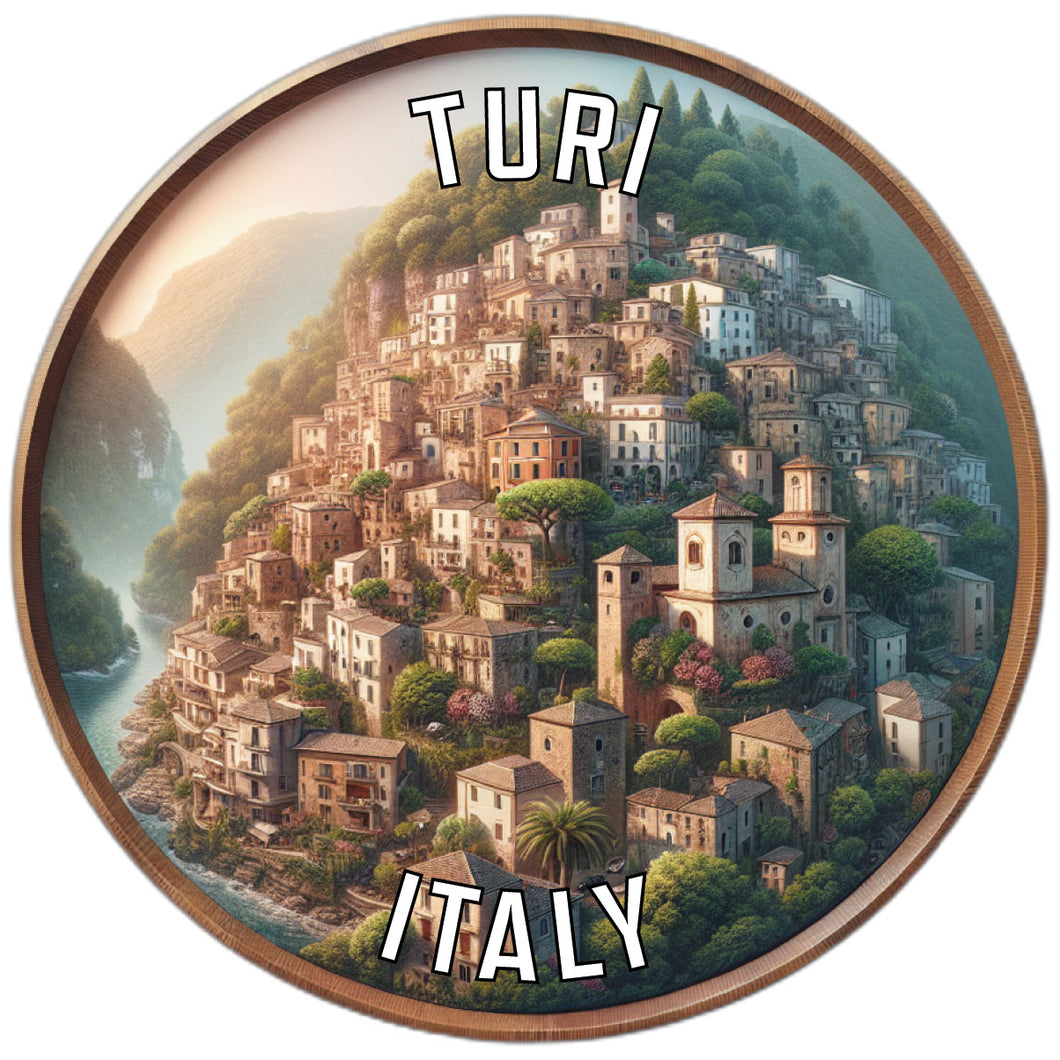 Turi Italy Souvenir Vinyl Decal Sticker 2-Inch