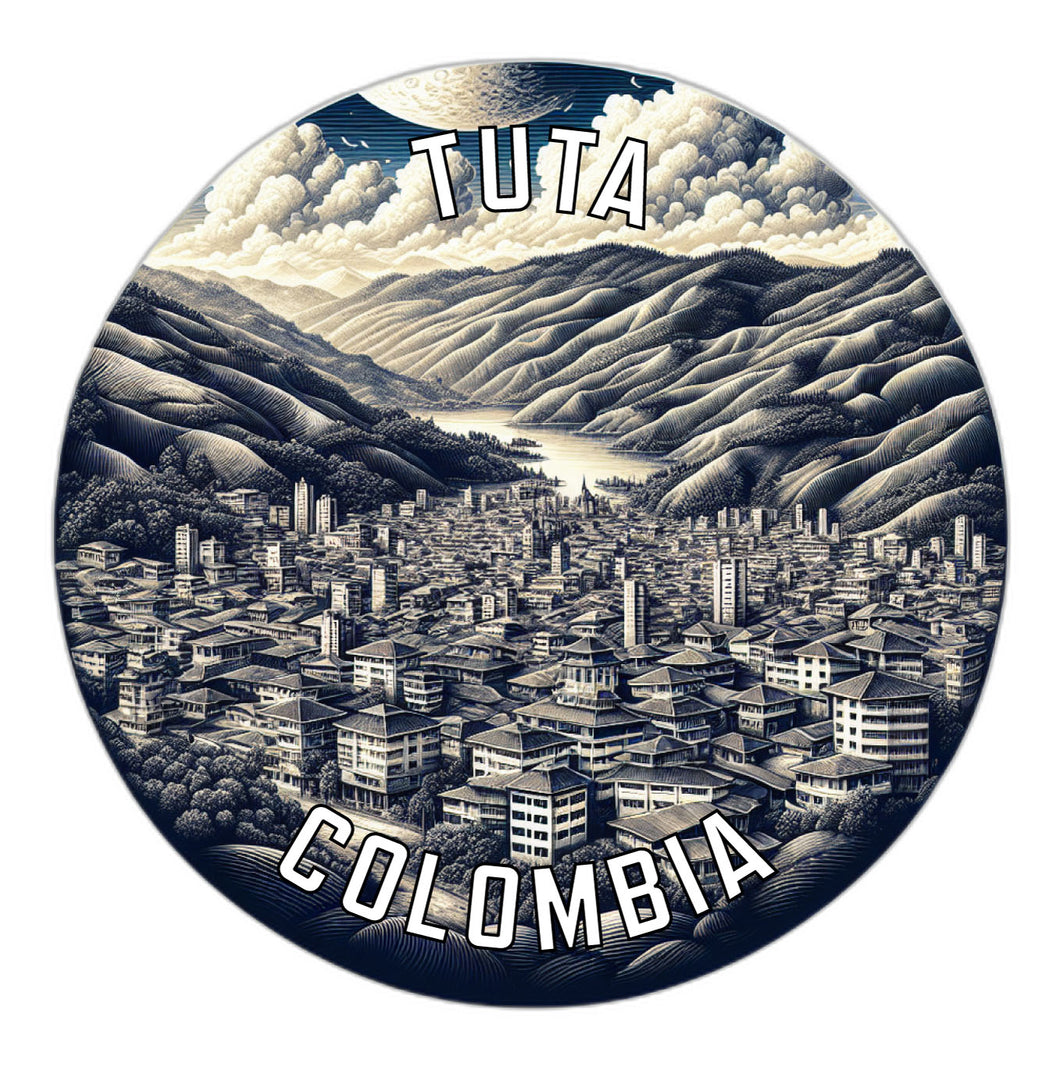 Tuta Colombia Souvenir Vinyl Decal Sticker 2-Inch