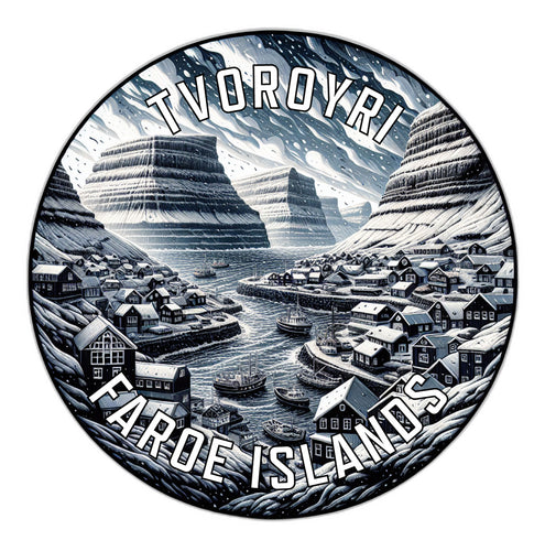 Tvoroyri Faroe Islands Souvenir Vinyl Decal Sticker 2-Inch