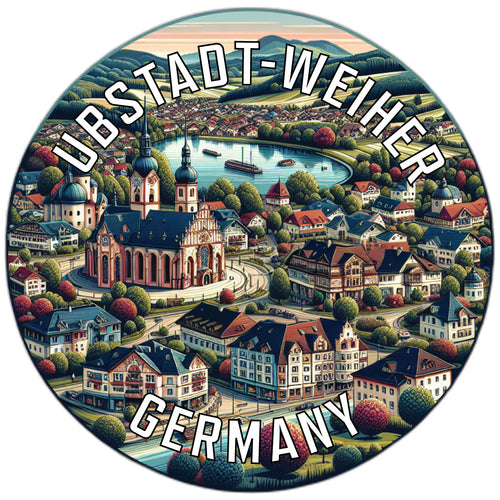 Ubstadt Weiher Germany Souvenir Vinyl Decal Sticker 2-Inch
