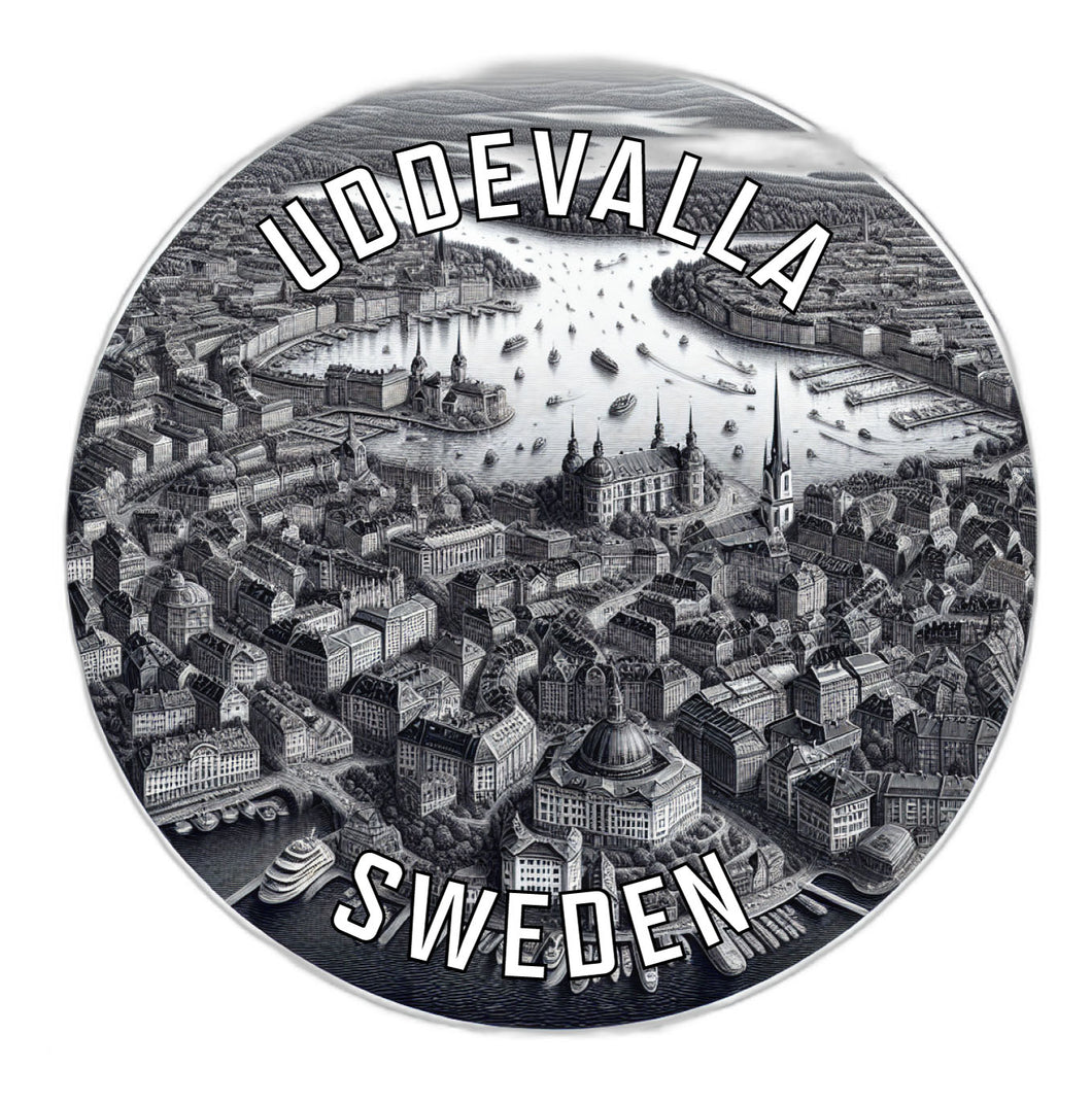 Uddevalla Sweden Souvenir Vinyl Decal Sticker 2-Inch