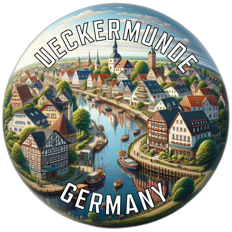 Ueckermunde Germany Souvenir Vinyl Decal Sticker 2-Inch
