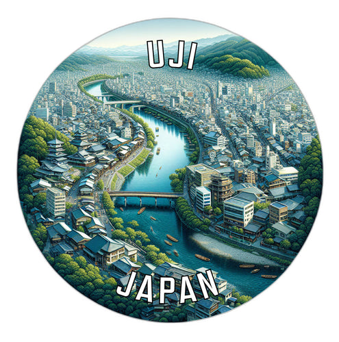 Uji Japan Souvenir Vinyl Decal Sticker 6-Inch