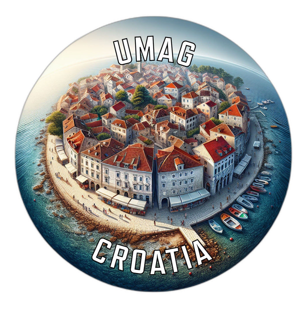Umag Croatia Souvenir Vinyl Decal Sticker 2-Inch