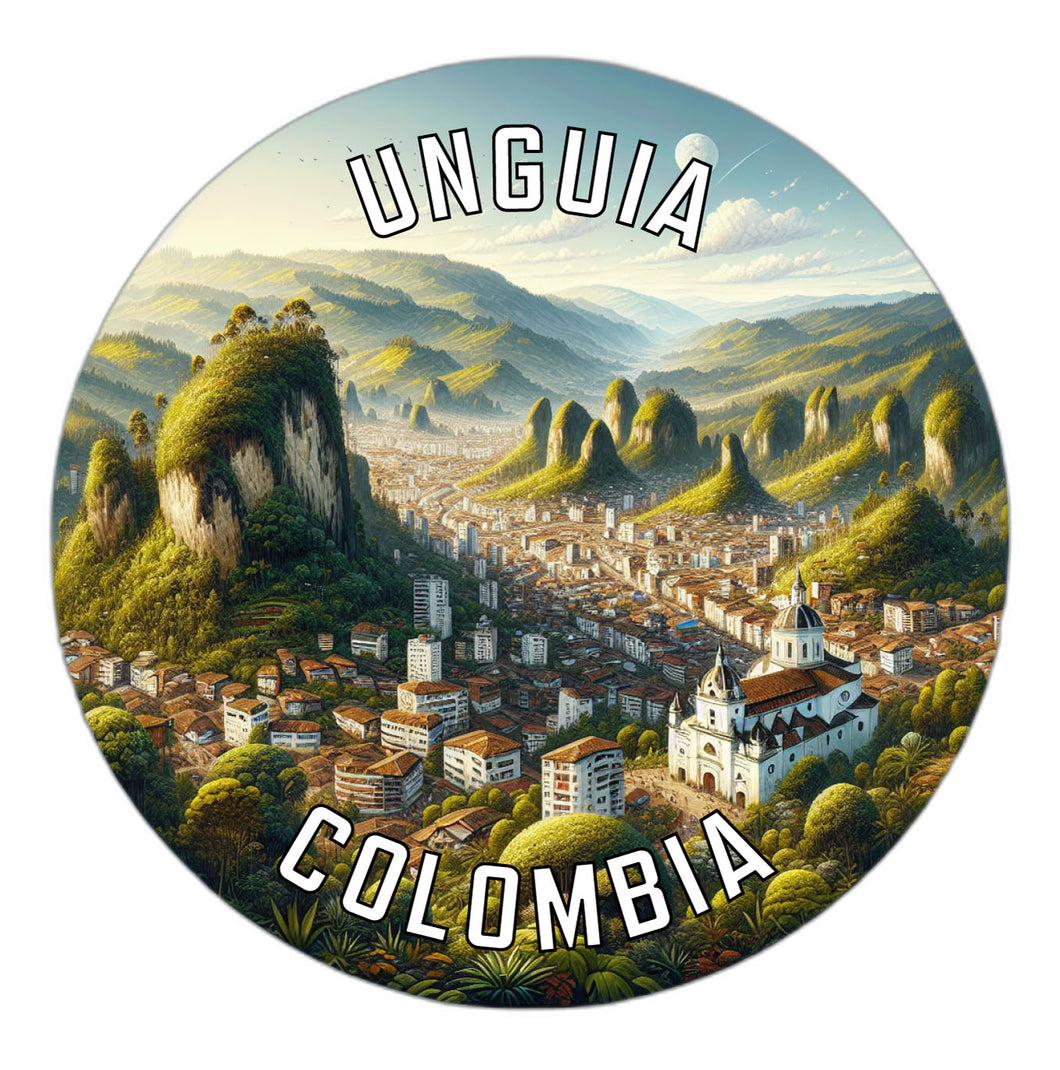 Unguia Colombia Souvenir Vinyl Decal Sticker 2-Inch