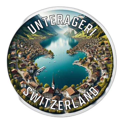 Unterageri Switzerland Souvenir Vinyl Decal Sticker 2-Inch