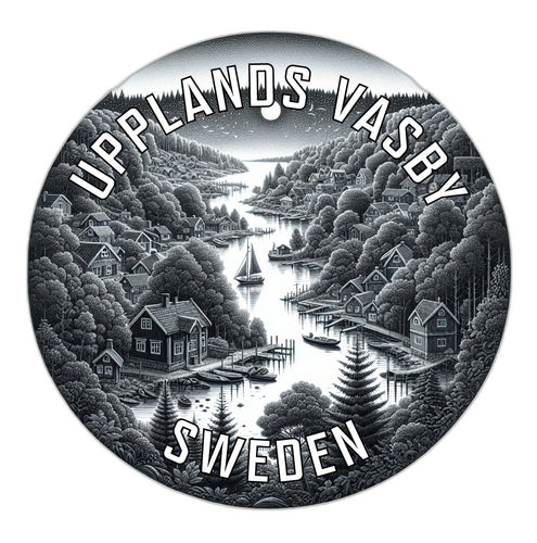Upplands Vasby Sweden Souvenir Vinyl Decal Sticker 2-Inch