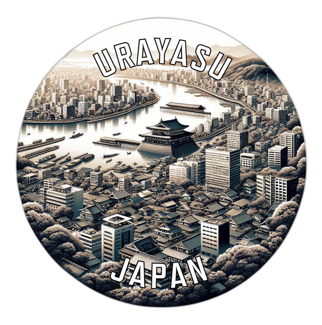 Urayasu Japan Souvenir Vinyl Decal Sticker 6-Inch