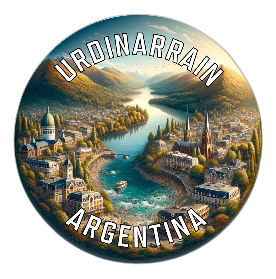 Urdinarrain Argentina Souvenir Die Cut Flat Magnet 2-Inch
