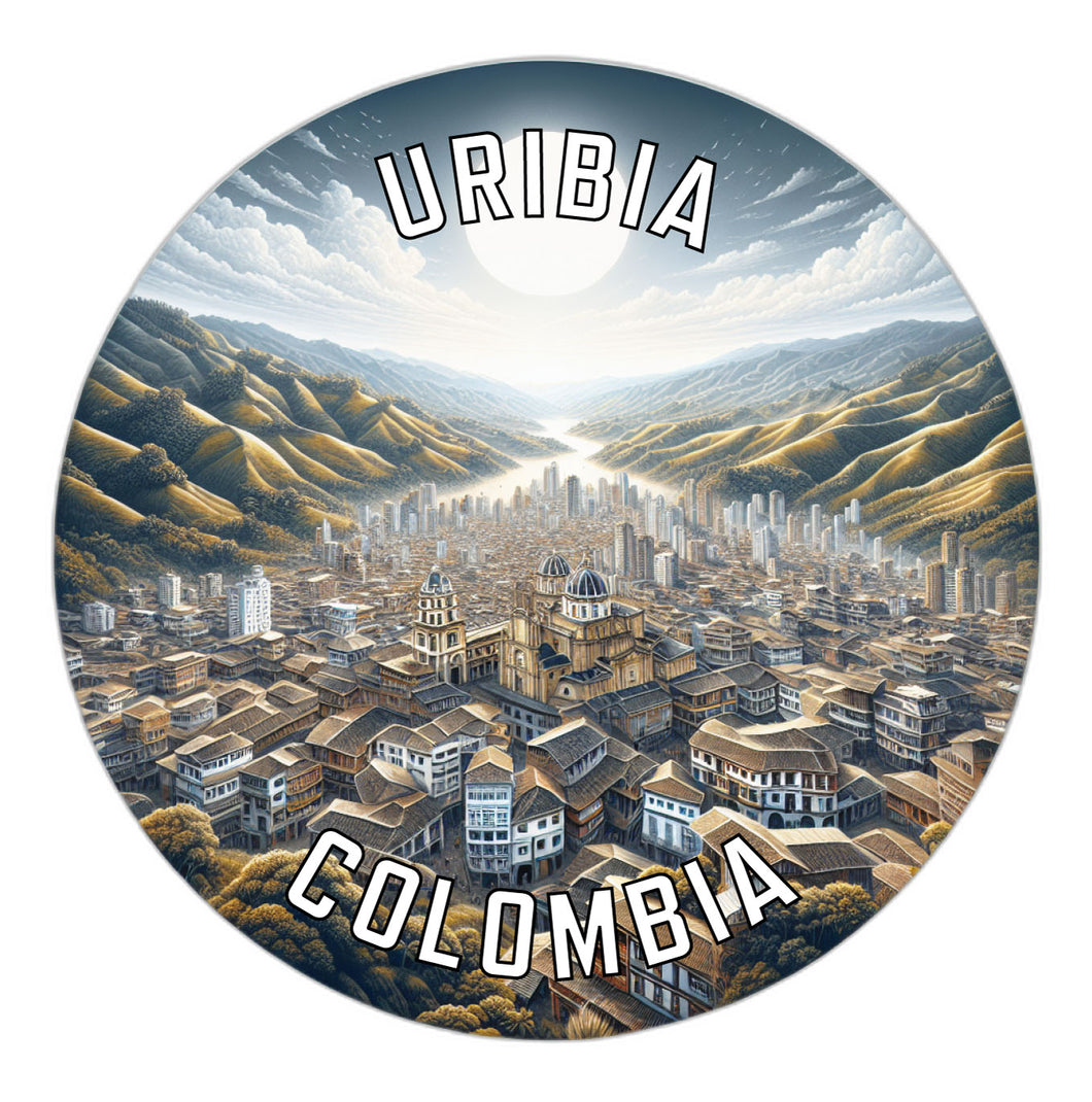 Uribia Colombia Souvenir Vinyl Decal Sticker 2-Inch
