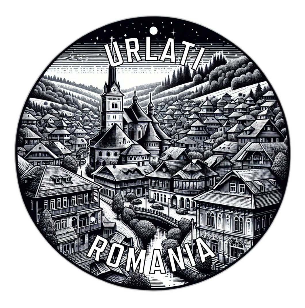 Urlati Romania Souvenir Vinyl Decal Sticker 6-Inch
