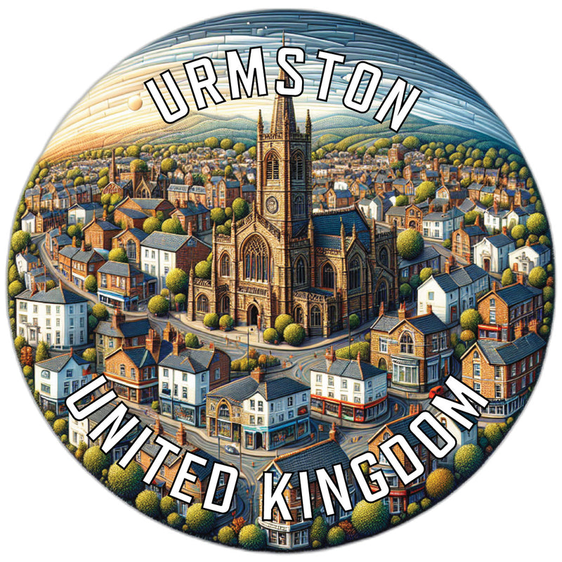 Urmston United Kingdom Souvenir Vinyl Decal Sticker 2-Inch