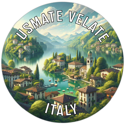Usmate Velate Italy Souvenir Vinyl Decal Sticker 2-Inch