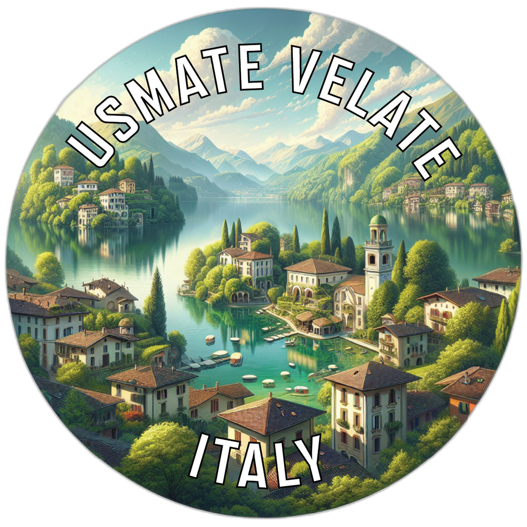 Usmate Velate Italy Souvenir Vinyl Decal Sticker 2-Inch