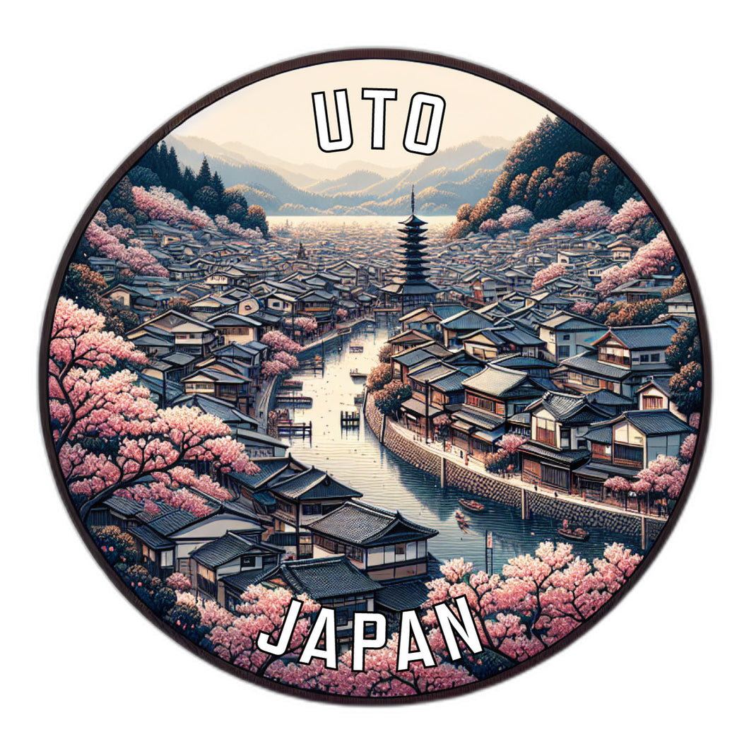 Uto Japan Souvenir Vinyl Decal Sticker 2-Inch