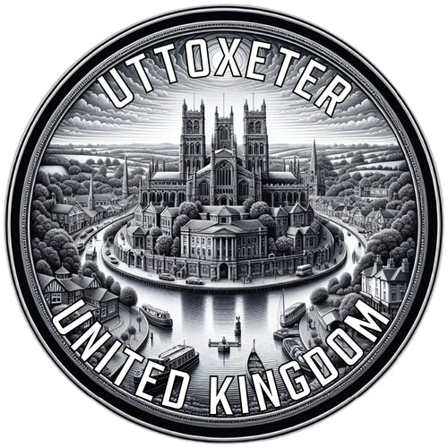 Uttoxeter United Kingdom Souvenir Vinyl Decal Sticker 2-Inch