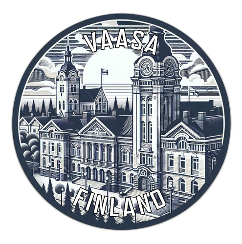 Vaasa Finland Souvenir Vinyl Decal Sticker 2-Inch