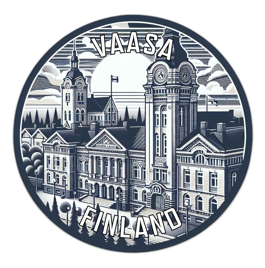 Vaasa Finland Souvenir Vinyl Decal Sticker 2-Inch