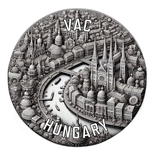 Vac Hungary Souvenir Vinyl Decal Sticker 6-Inch