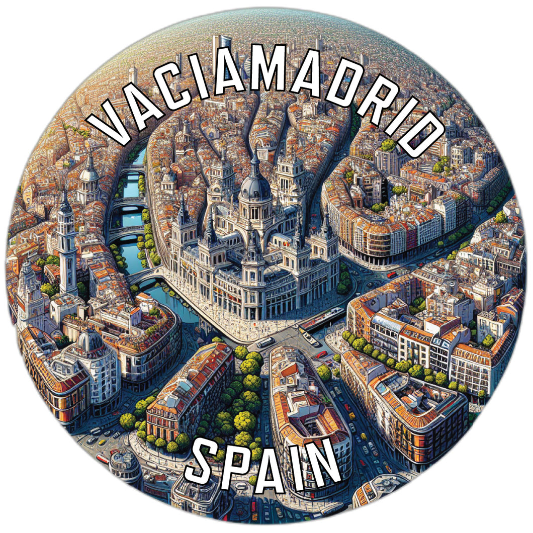 Vaciamadrid Spain Souvenir Vinyl Decal Sticker 6-Inch
