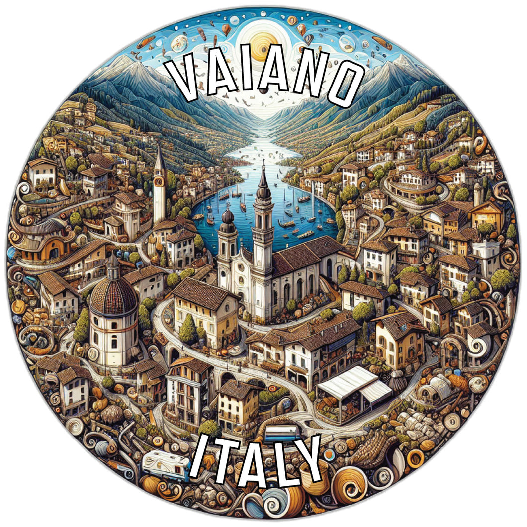 Vaiano Italy Souvenir Vinyl Decal Sticker 2-Inch