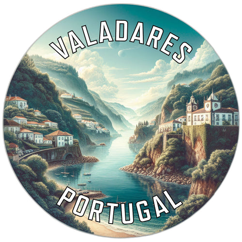 Valadares Portugal Souvenir Die Cut Flat Magnet 2-Inch