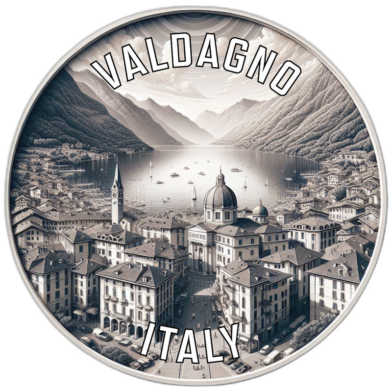 Valdagno Italy Souvenir Die Cut Flat Magnet 2-Inch
