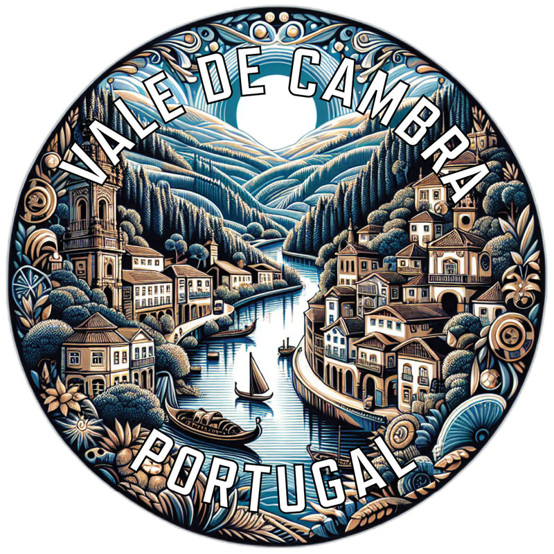 Vale de Cambra Portugal Souvenir Die Cut Flat Magnet 2-Inch