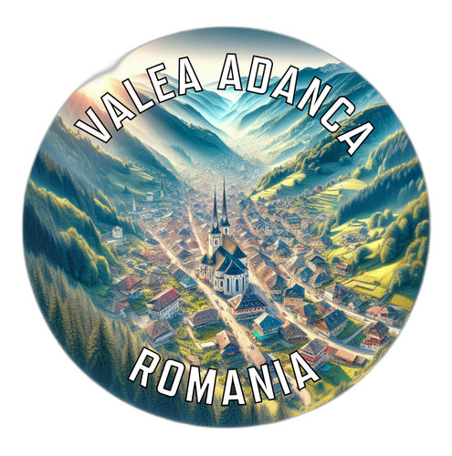 Valea Adanca Romania Souvenir Vinyl Decal Sticker 6-Inch