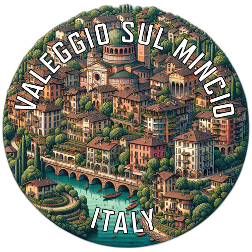 Valeggio sul Mincio Italy Souvenir Vinyl Decal Sticker 6-Inch