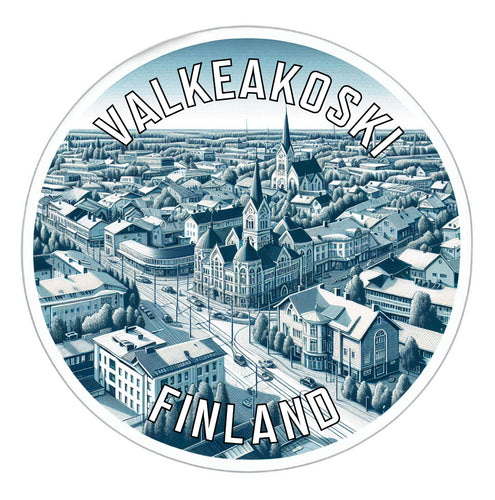Valkeakoski Finland Souvenir Vinyl Decal Sticker 2-Inch