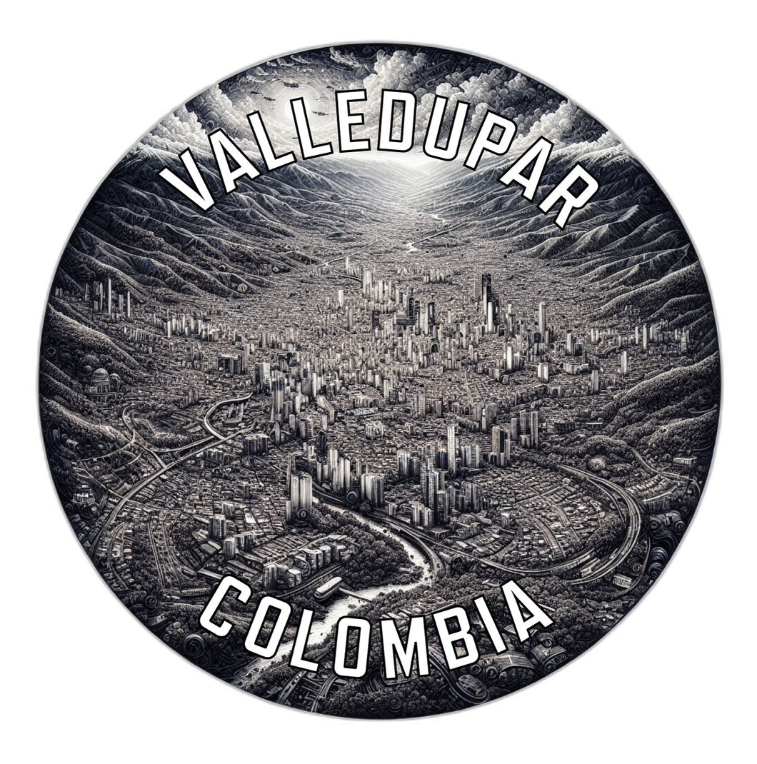 Valledupar Colombia Souvenir Vinyl Decal Sticker 2-Inch