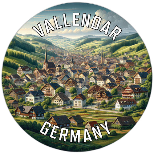 Vallendar Germany Souvenir Vinyl Decal Sticker 2-Inch