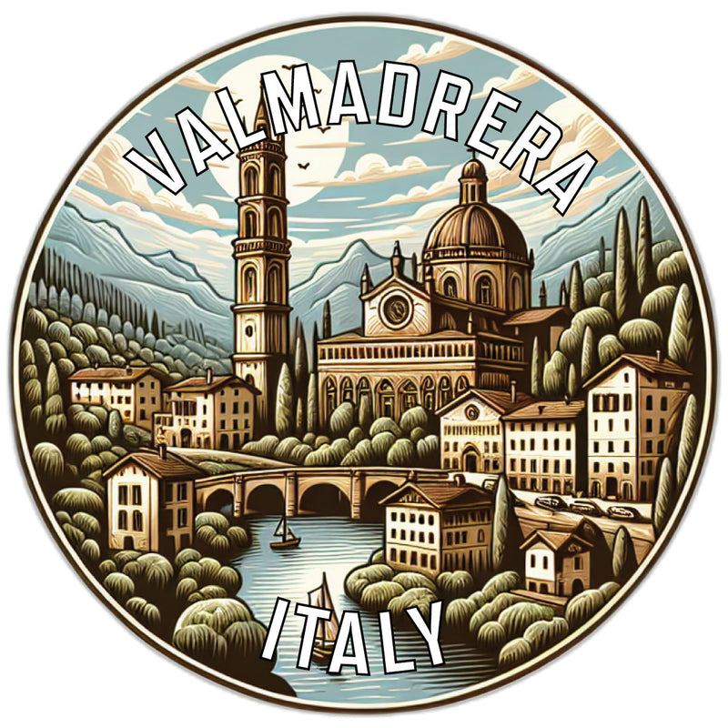 Valmadrera Italy Souvenir Vinyl Decal Sticker 6-Inch