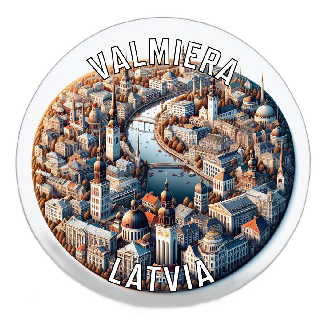 Valmiera Latvia Souvenir Vinyl Decal Sticker 2-Inch