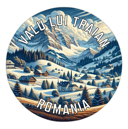 Valu lui Traian Romania Souvenir Vinyl Decal Sticker 2-Inch