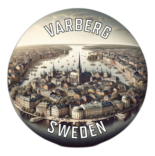 Varberg Sweden Souvenir Vinyl Decal Sticker 2-Inch