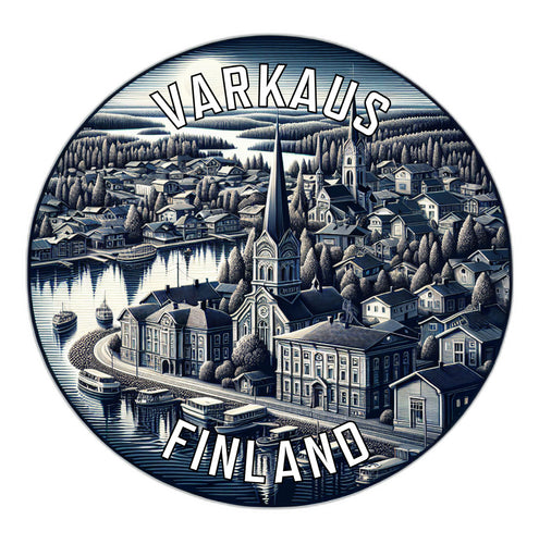 Varkaus Finland Souvenir Vinyl Decal Sticker 2-Inch