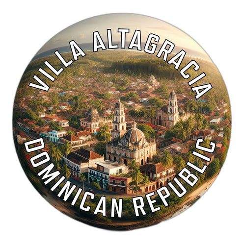 Villa Altagracia Dominican Republic Souvenir Vinyl Decal Sticker 6-Inch
