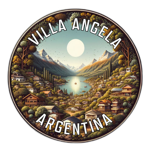 Villa Angela Argentina Souvenir Die Cut Flat Magnet 2-Inch