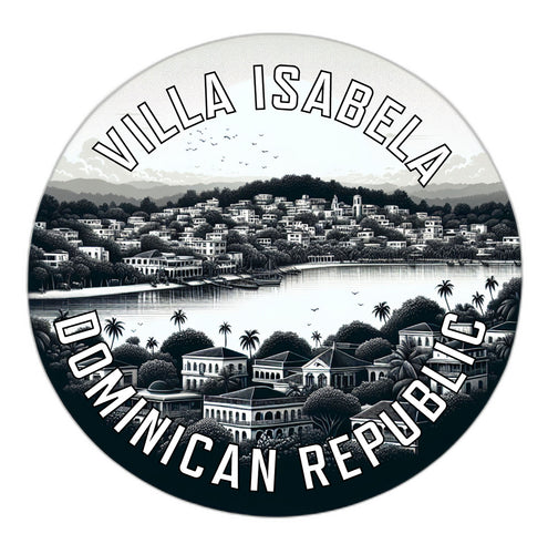 Villa Isabela Dominican Republic Souvenir Vinyl Decal Sticker 6-Inch