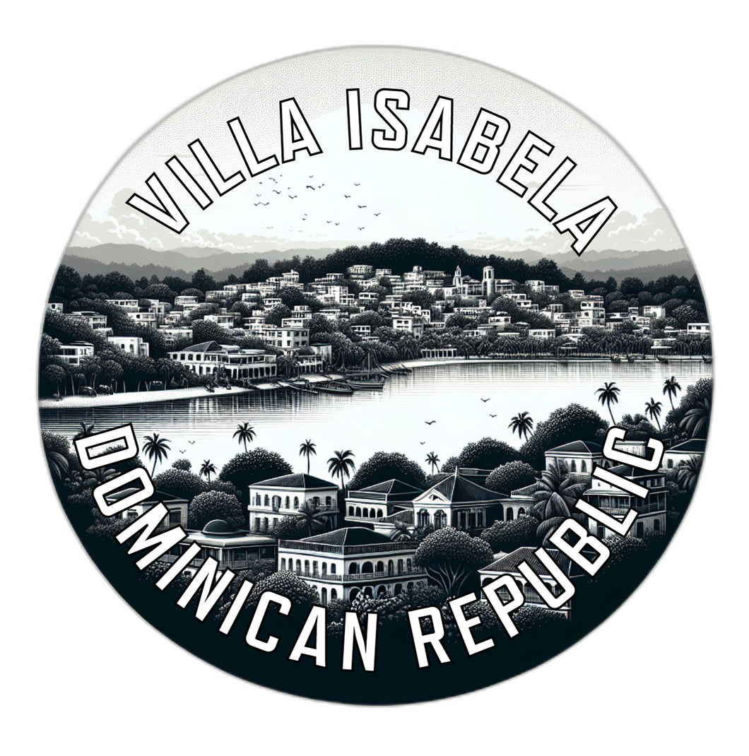 Villa Isabela Dominican Republic Souvenir Vinyl Decal Sticker 6-Inch
