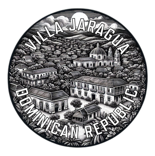 Villa Jaragua Dominican Republic Souvenir Die Cut Flat Magnet 6-Inch