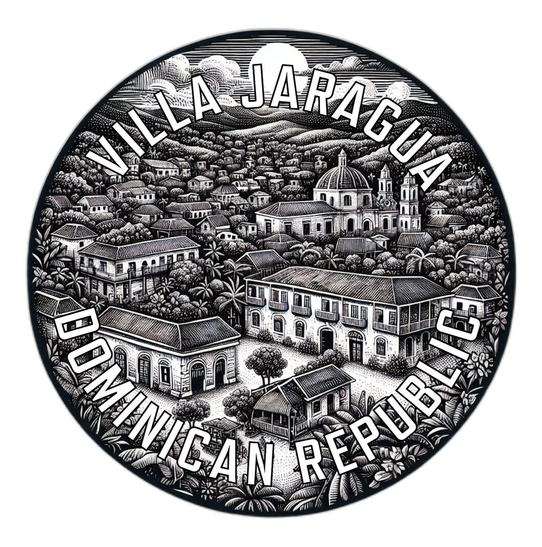 Villa Jaragua Dominican Republic Souvenir Die Cut Flat Magnet 6-Inch